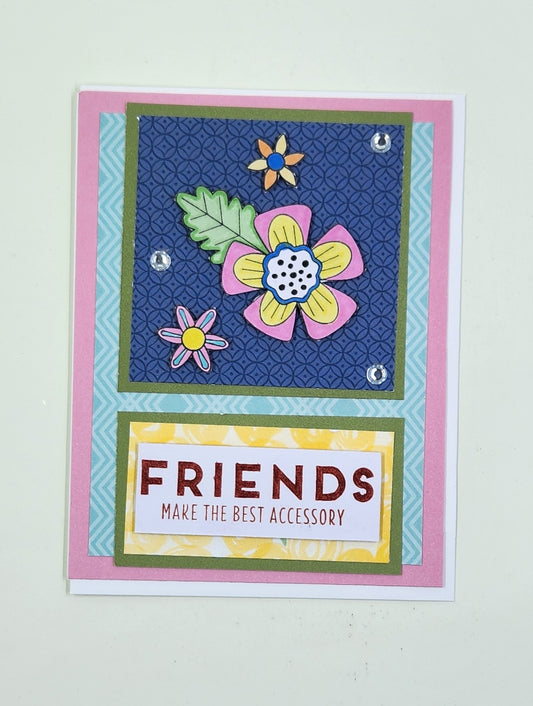 Handmade Friendship Greeting Card